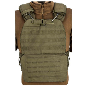 MFH Tactical Vest Laser MOLLE olive