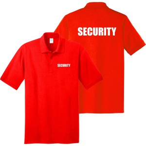 SECURITY POLO SHIRTS