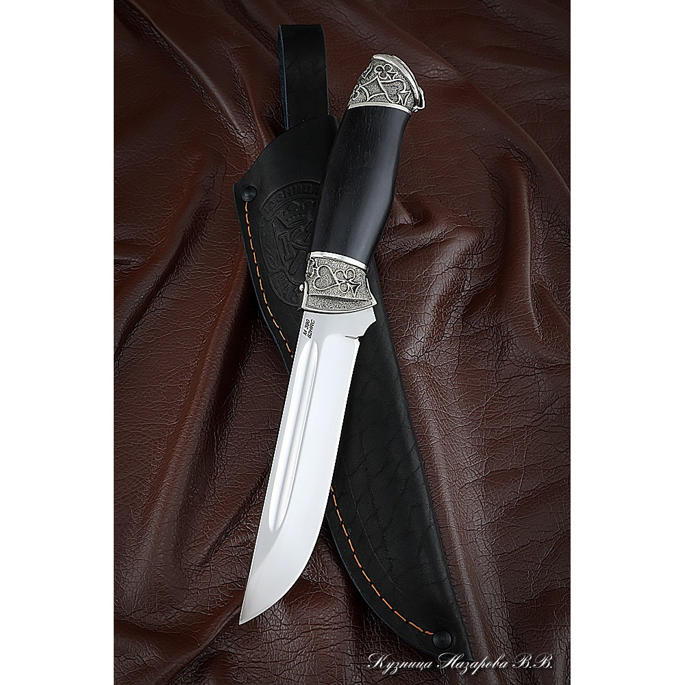 Knife Fighter M390 Melchior black hornbeam