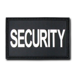 Rubber Patch (3x2"),SECURITY,Black"