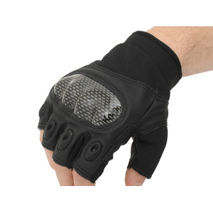 Military Combat Gloves mod. III (Size L) - Black [8FIELDS]